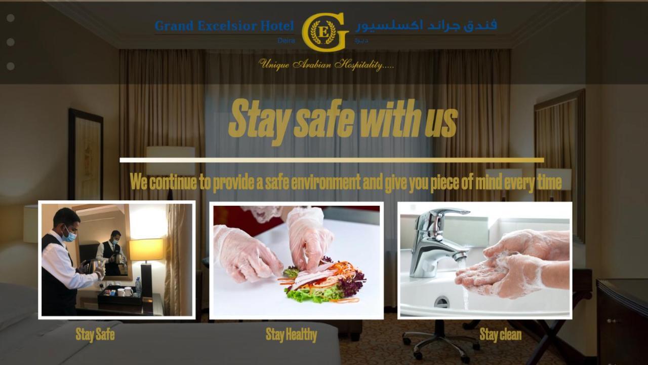 Grand Excelsior Hotel Deira Dubai Exterior foto