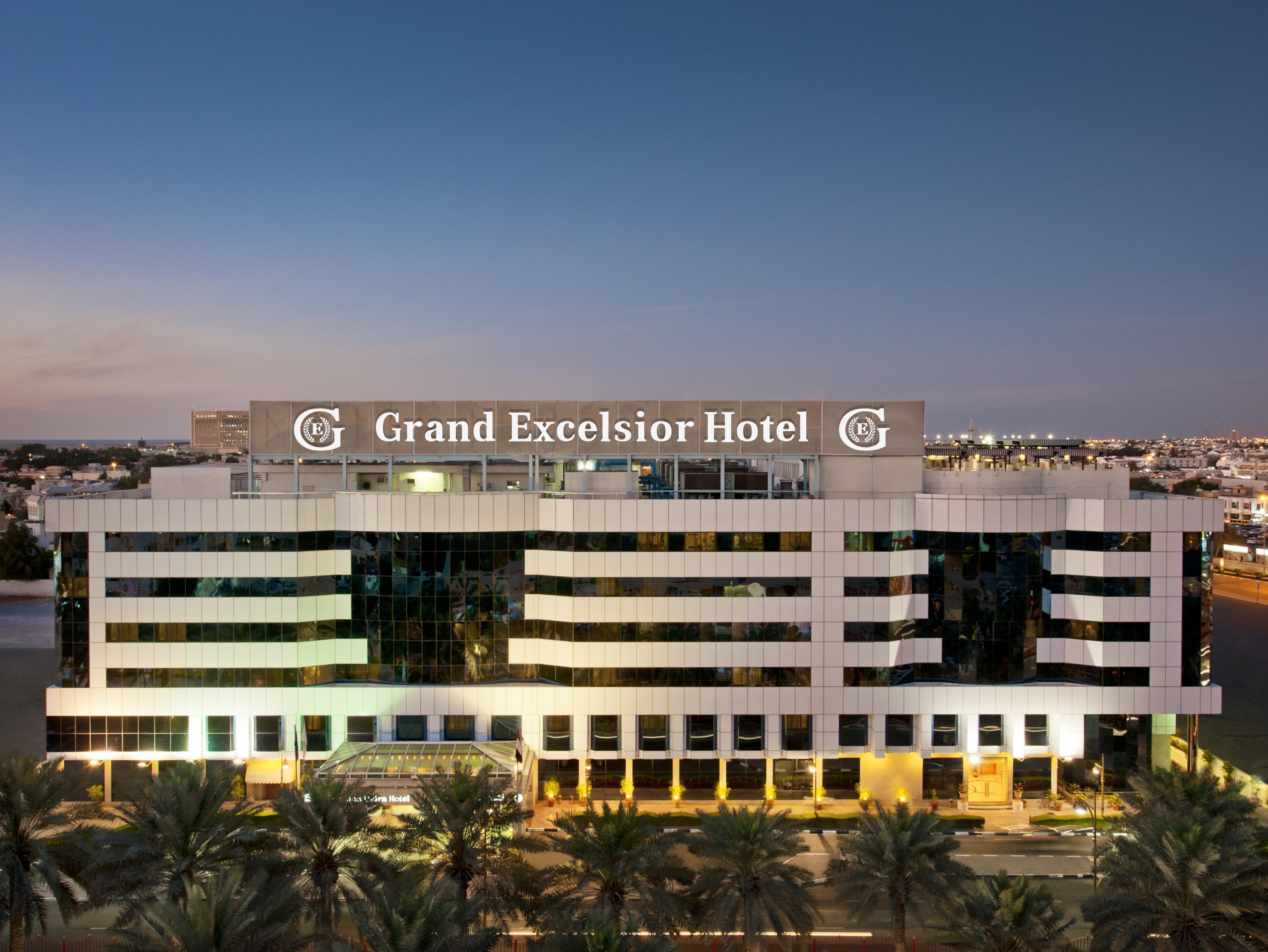 Grand Excelsior Hotel Deira Dubai Exterior foto